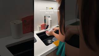 cleaning routine after work cleanwithme cleaningmotivation cleaningroutine eveningroutine