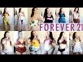 HUGE FOREVER 21+ Swimsuit & Spring Haul 2018 |Plus Size Fashion|