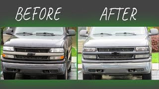 Chevy Tahoe: HID, LED, and Grille Face Lift Upgrade