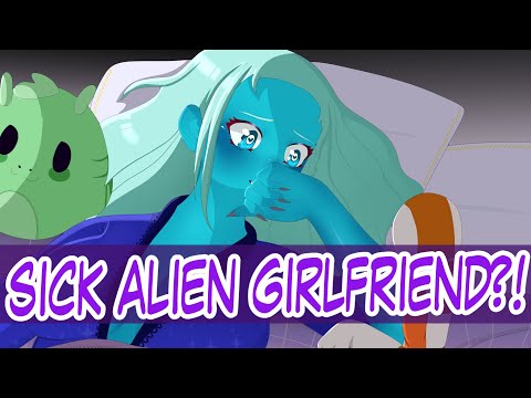 ASMR// Taking Care Of Your Sick Alien Girlfriend~! (Reverse Comfort) (Commission) (Giantess) (4)