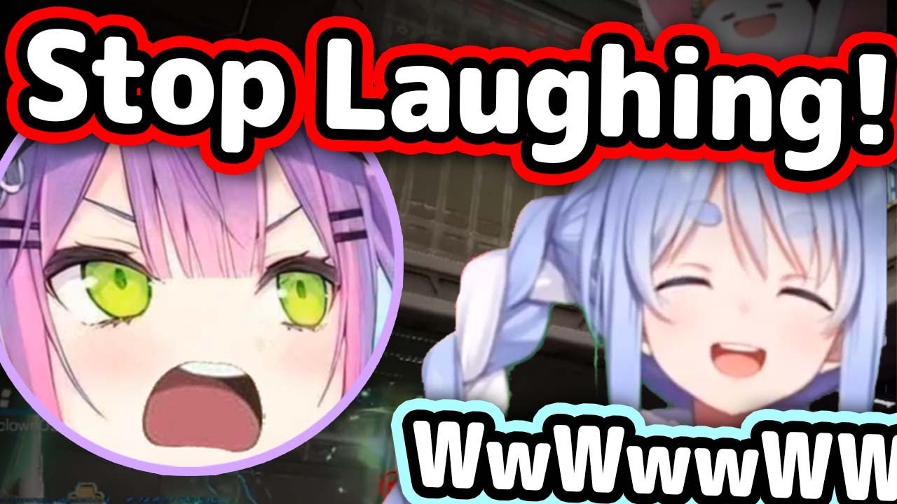 Towa's Sudden Ungodly Voice Makes Pekora Go HA↑HA↑HA↑HA↑【Hololive】