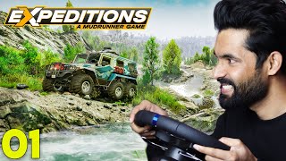 The Best Off-Road Game - Expedition a Mudrunner Game (Logitech G29)