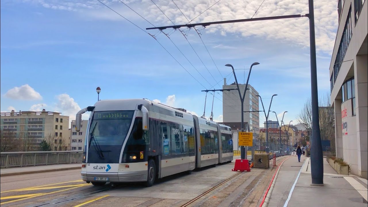 TVR de Nancy: tronçon Est.