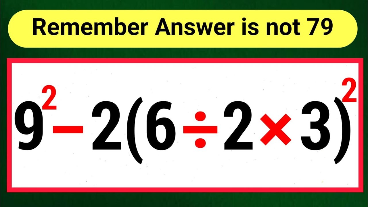 Only 5% can solve this Math problem ! 