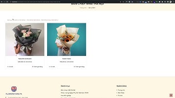 Đồ án 2022 - Website bán hoa php thuần -  Lọc theo giá sản phẩm