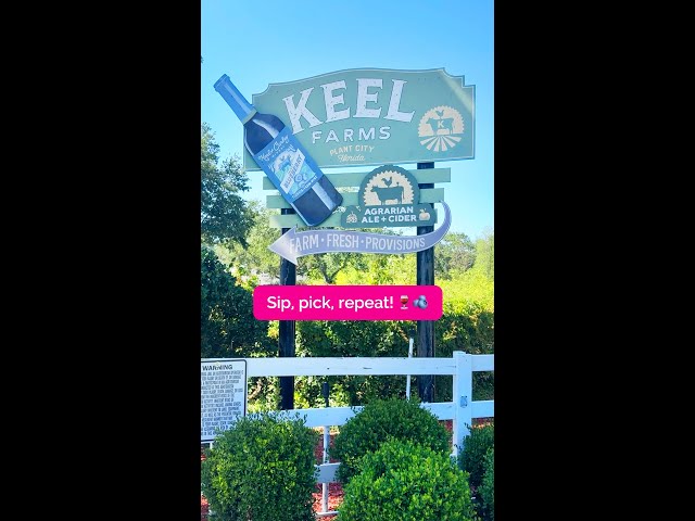 Your Florida vacay afternoon plans simply must include Keel Farms