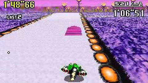 F-Zero Maximum Velocity - Crater Land: Loop Circuit