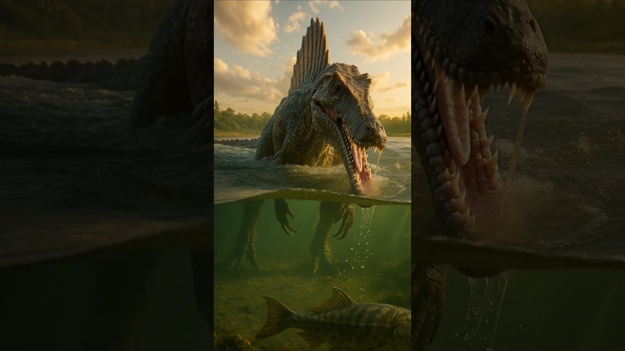 Größer als T-Rex?! 🦖 Das Fluss-Monster (Spinosaurus)