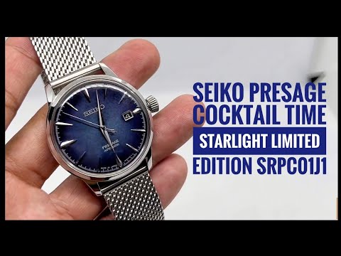 WATCH before you BUY: Seiko Presage Cocktail Time Starlight LE SRPC01 Full  Review #seikopresage - YouTube