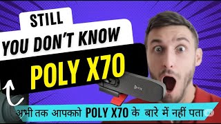Poly Studio X70 Unboxing & First Look | Premium Video Bar for Conference Rooms @HPPolyYouTube