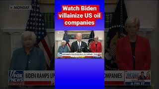 Biden: Oil companies profits are a ‘windfall of war’ #shorts