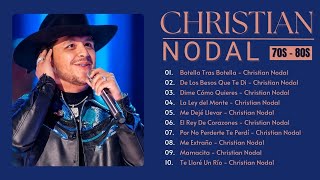 Christian Nodal Grandes Exitos Enganchados - Sus Mejores Éxitos 2024