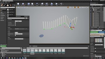 Spline Array Tool as a part of AssetBuilder Tools for UE4