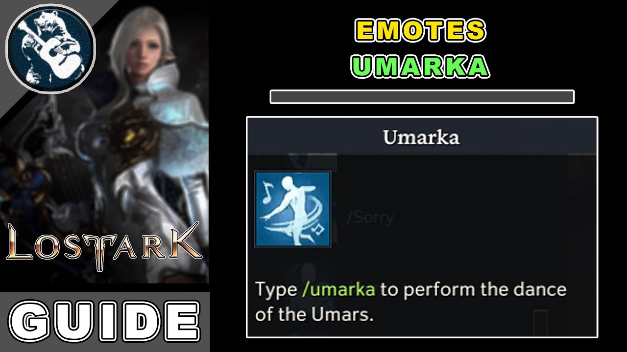 How to Get Umarka Emote in Lost Ark | Emotes Location Guide