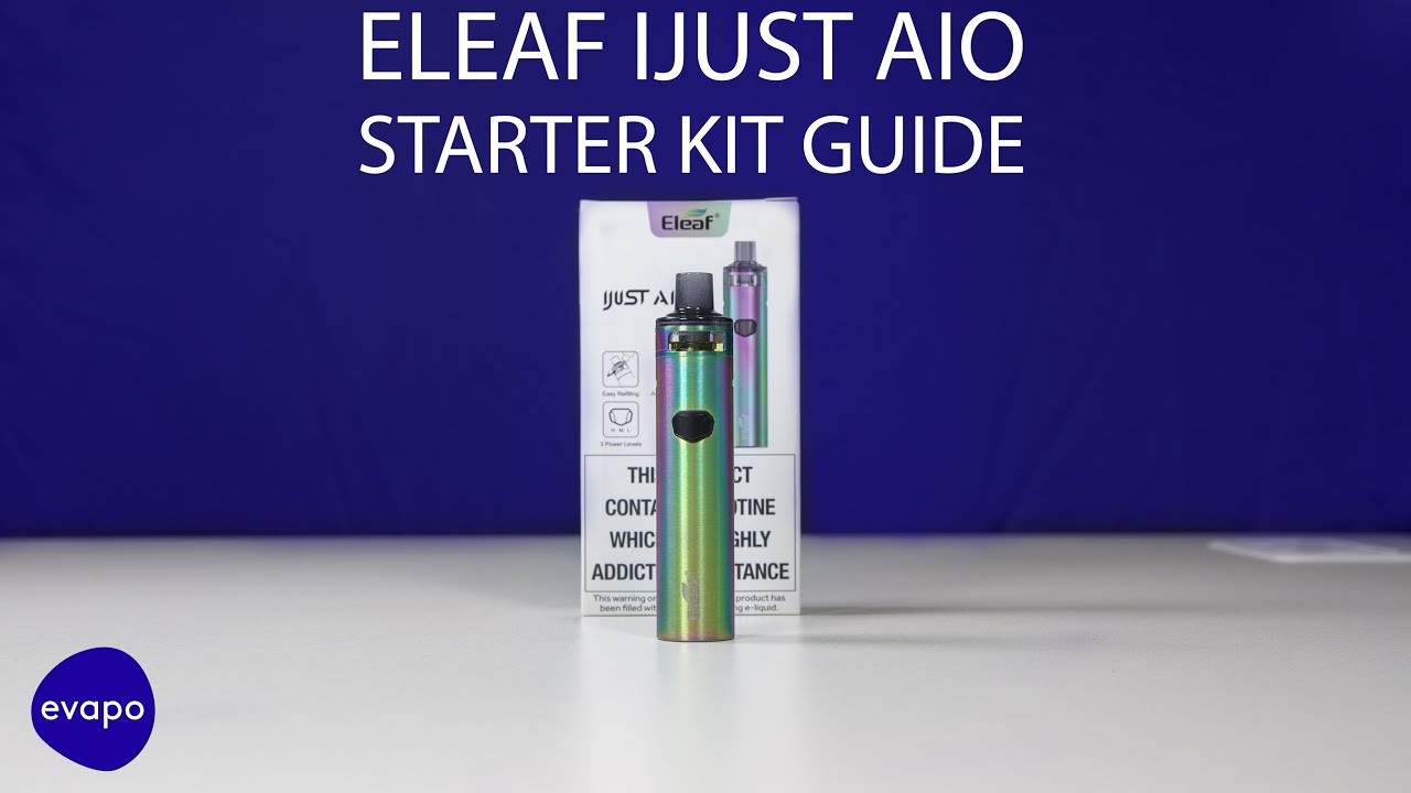 Eleaf iJust AIO Starter Kit Guide - YouTube