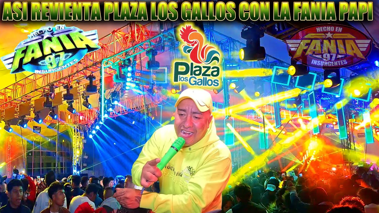 📀ASI REVIENTA PLAZA LOS GALLOS🔥 CON SONIDO FANIA 97⚡11 ANIVERSARIO CHELSSY