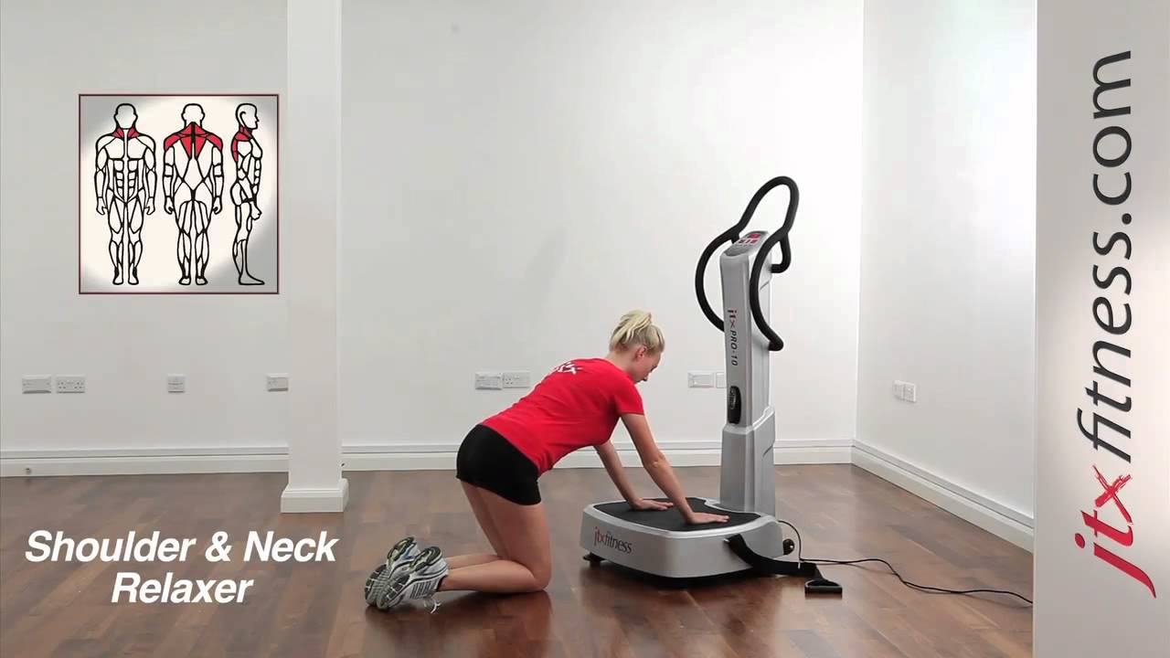 Vibration Plate Massages - How To Do Shoulder And Neck Relaxers On A ...