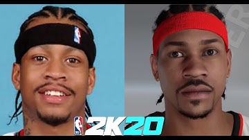 NBA 2K20 How To Create Allen Iverson