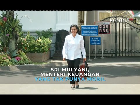 Sri Mulyani, Menteri Keuangan yang Tak Punya Mobil