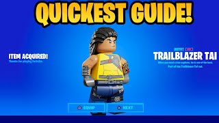 How To Complete ALL Trailblazer Tai Quests Challenges In Fortnite! (True Explorers Quest Pack)