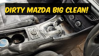 Cleaning the dirtiest mazda car ever! 6 Cleaning the dirtiest mazda car ever! 6