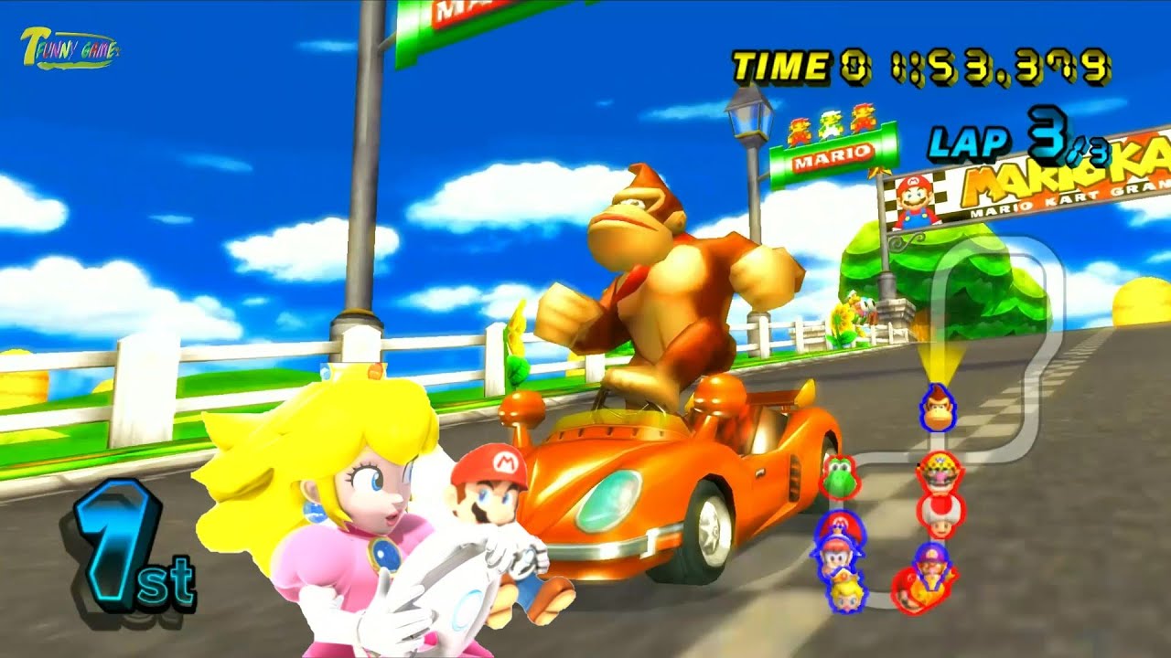 Mario Kart Wii Kong 150cc Cup Team vs Race