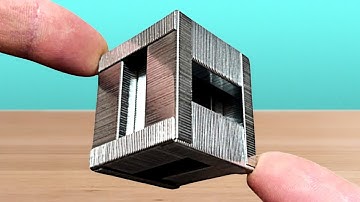 How to make Cube with Stapler Pin
