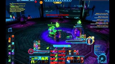 SWTOR: Dread Palace HM | Raptus | Mercenary healer POV