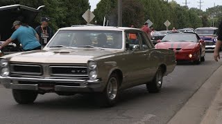 7th Annual Back to the Bricks Brings Classic Cars to Cadillac