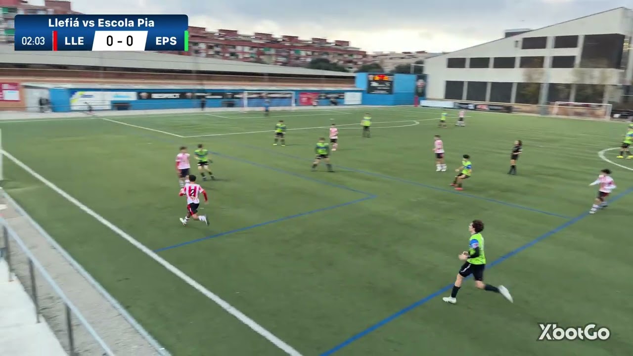 Juvenil Primera División Jornada 11 Unificació Llefiá 'A' vs  Escola Pía 'A' (2-1)