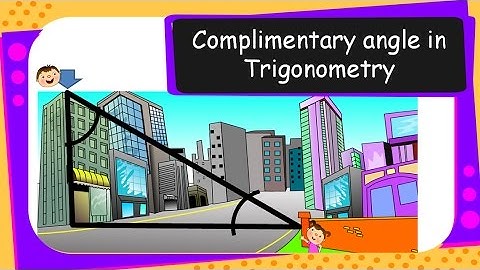 Maths - Trigonometry Basic Part 7 - Trigonometric ratios of complementary angles