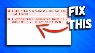How to fix the JSON parse error