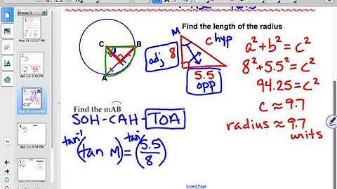 Geometry 10-3 Notes Video