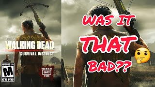Was TWD: Survival Instinct Really THAT Bad? Review in 2024