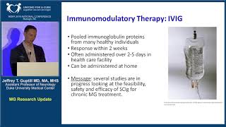 2016 MGFA National Conference  MG Research Progress