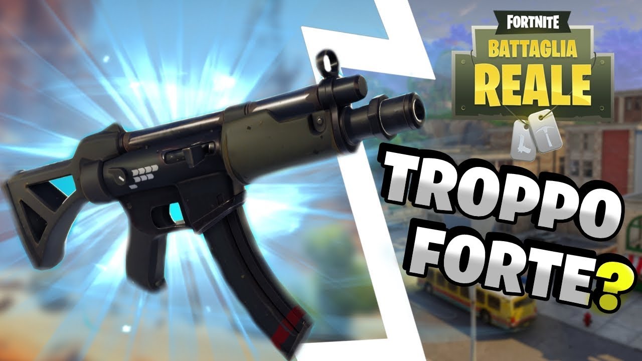 La Nuova Mitraglietta Troppo Op Addio Mitraglietta Tattica Fortnite Battle Royale Pazzox Youtube