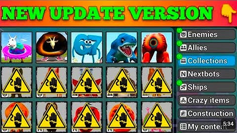 Nextbots in playground mod updated new map steal a meme italian brainrot chasing nextbots