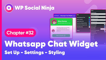 WhatsApp Chat Widget Configuration and Styling | WP Social Ninja