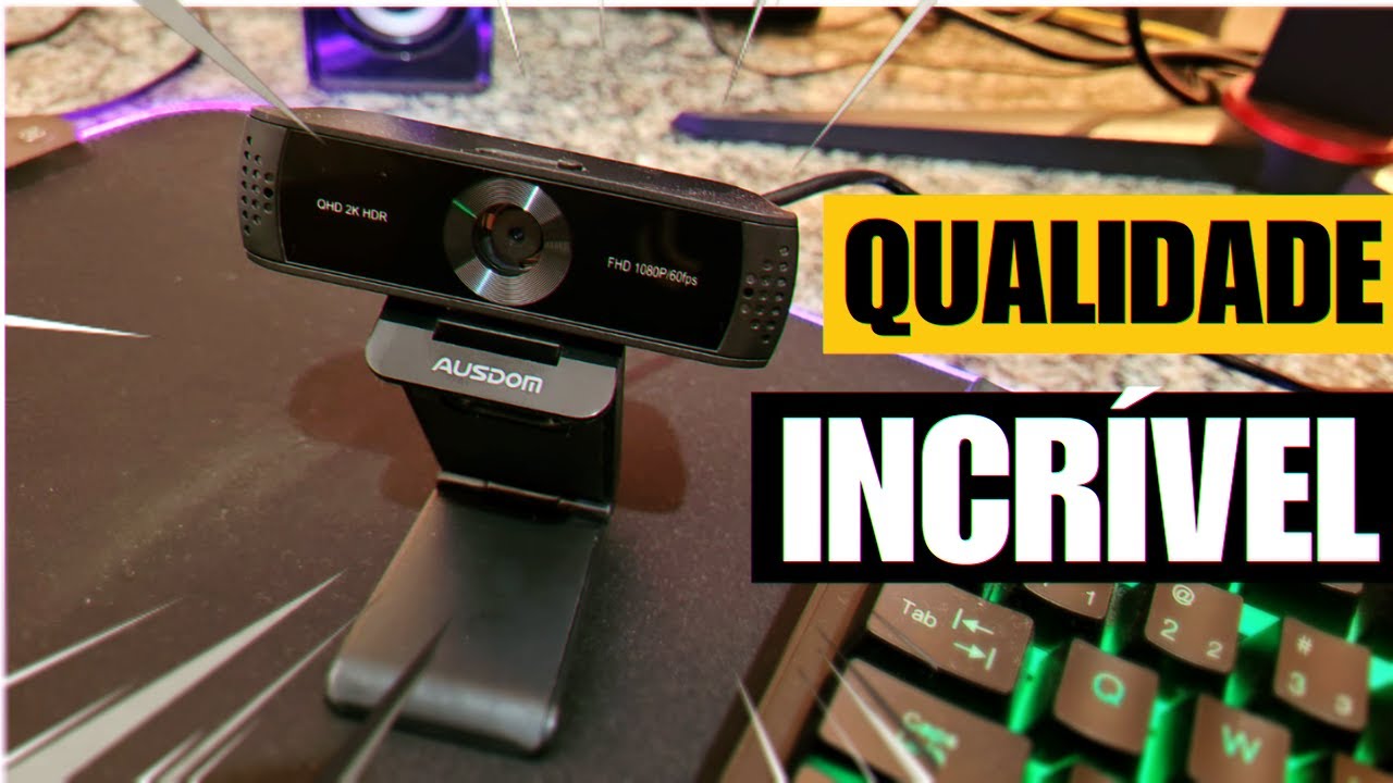 ESSA WEBCAM BARATA | tem qualidade melhor que C920 Logitech! ideal para ...