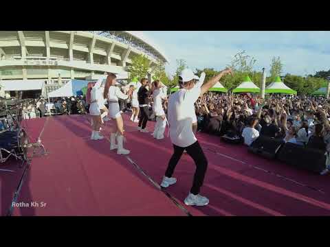 សប្បាយជាមួយ |តន់​ ចន្ទសីម៉ា ft ខេម| រាំរំលែកទុក្ខខ្លួនឯង| ភ្ជុំបិណ្ឌ​ នៅកូរ៉េខាងត្បូង.