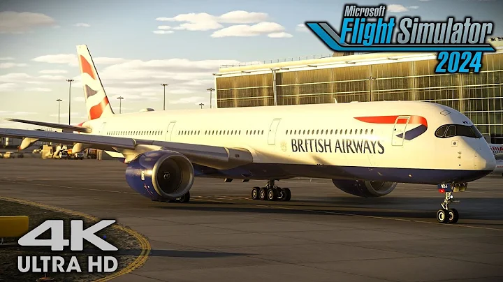 Microsoft Flight Simulator 2024: RTX™ 4090 + INSANE GRAPHICS - Airbus A350-1000!! Takeoff | 4K