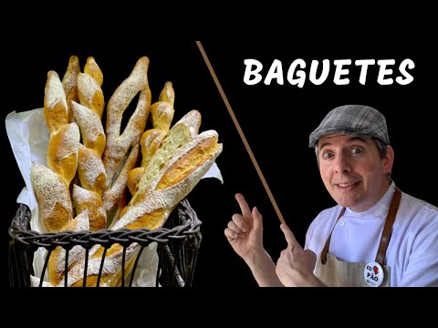 Vídeo: O que é baguete em francês?