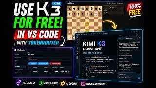 How to Use Kimi K3 for FREE in VS Code with TokenRouter!