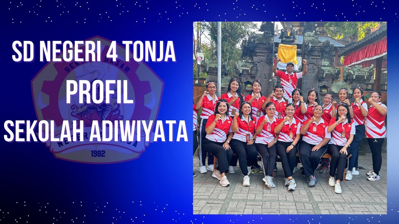 PROFIL SEKOLAH ADIWIYATA//SDN 4 TONJA DENPASAR//2024 @DLHKKOTADENPASAR