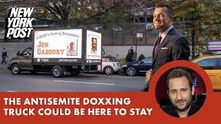 ‘Doxxing Truck’ creator says he may tail antisemitic students for years