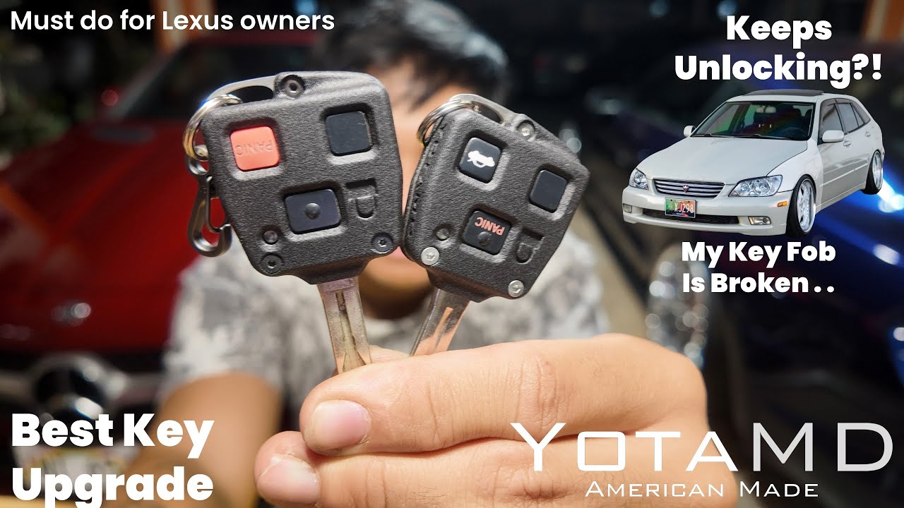 Владельцы Lexus, вам ОБЯЗАТЕЛЬНО нужно это обновление ключа! | Брелок с титановым усилением