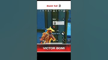 Quick 1v2 🗿 #bgmi #shorts #shortsfeed #shortvideo #gaming