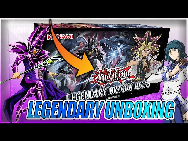 yugioh legendary dragon decks unboxing Yu-Gi-Oh! OB - 3 Decks Used/played 100% Complete Yu-Gi-Oh! Legendary Dragon Decks Opening!