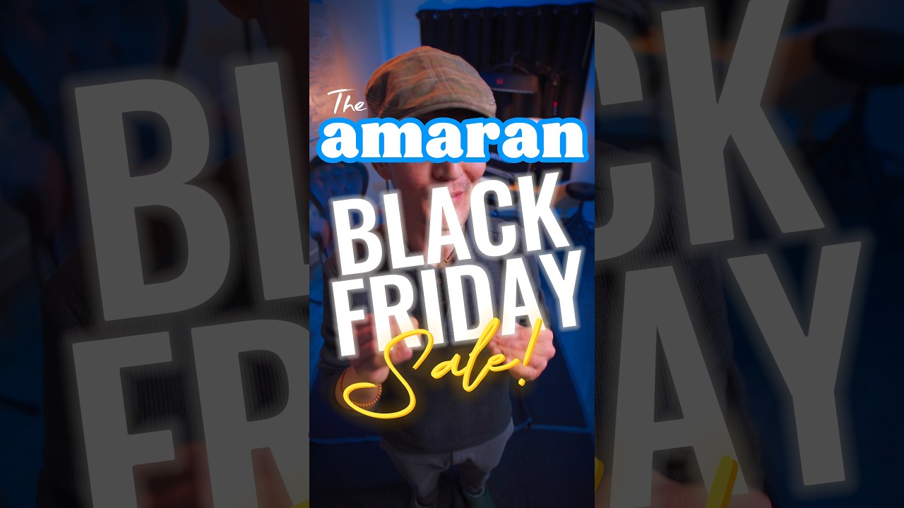 Amaran’s Black Friday Sale is Back!!