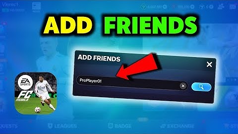 How To Add Friends on FC Mobile | Accept Friend Request